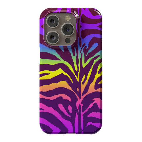 Rainbow Zebra Phone Case